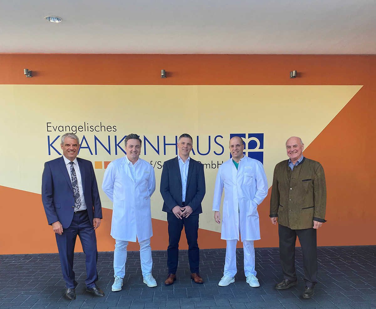 Neue Doppelspitze in der rztlichen Direktion des Evangelischen Krankenhauses Dierdorf/Selters