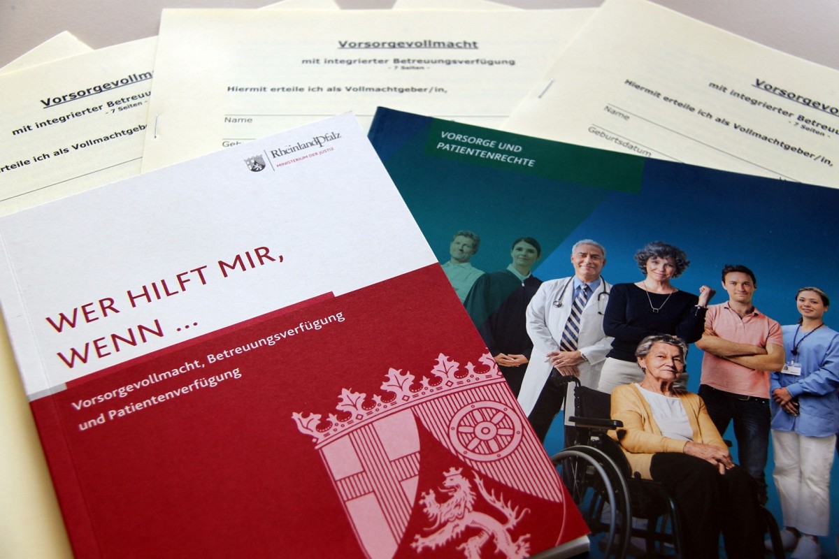 Mit einer Vorsorgevollmacht wird eine Person bestimmt, die f�r einen handeln und entscheiden soll, wenn dies selbst nicht mehr m�glich ist. (Foto: Kreisverwaltung/Nico Jex)