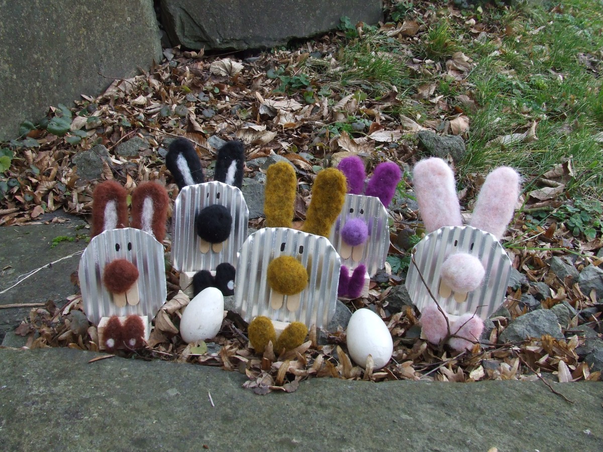 Blechhasen zu basteln, ist nur eine von vielen M�glichkeiten beim Museumsfest in Hachenburg. (Foto: Landschaftsmuseum/Dr. Moritz Jungbluth)