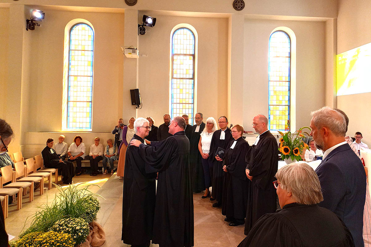 Andrea Aufderheide und Marcus Tesch. Foto: Kirchenkreis