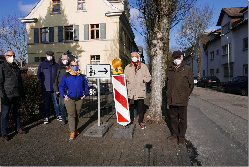 Mitglieder des CDU-Ortsvorstandes (vlnr) Wolfgang Hardt, Stefan Busch, Gerhard Neumann, Silvana Cremer, Romed Heinrich Kaufhold und Gerhard Kinne. Foto: Gerhard Neumann