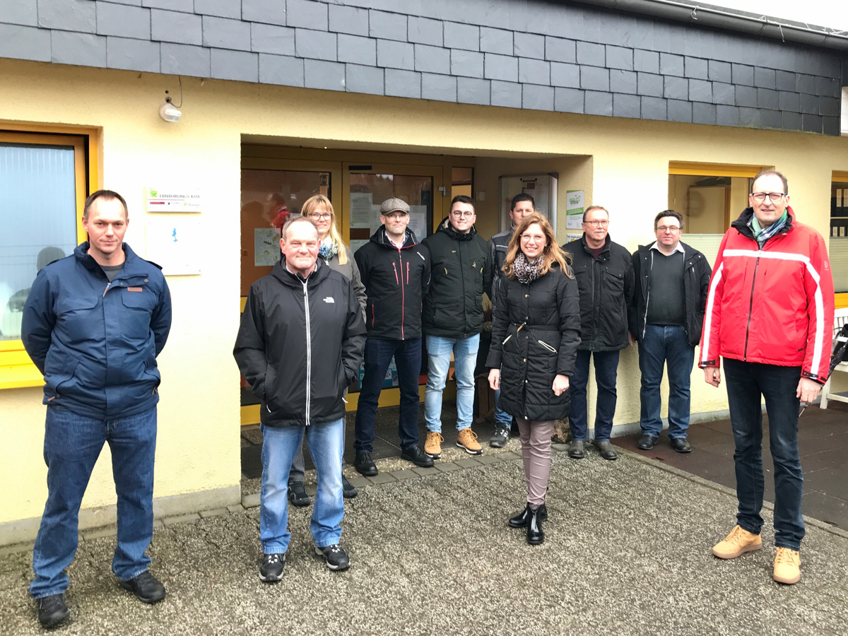 Die heimische Landtagsabgeordnete Sabina Btzing-Lichtenthler besuchte die Kita in Seck (Foto: VG Seck)