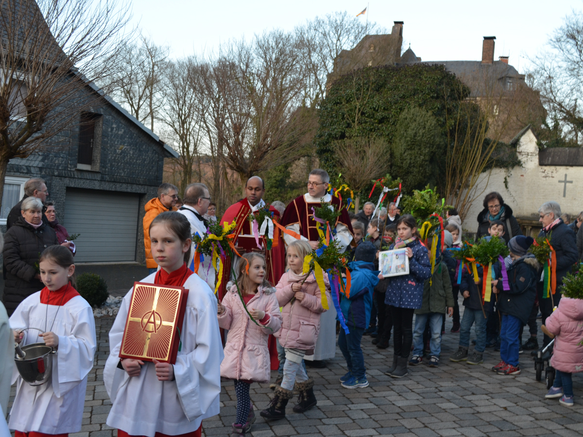 Die Palmweihe findet in Schnstein in diesem Jahr am Samstag, 9. April, statt. (Foto: kfd Schnstein)