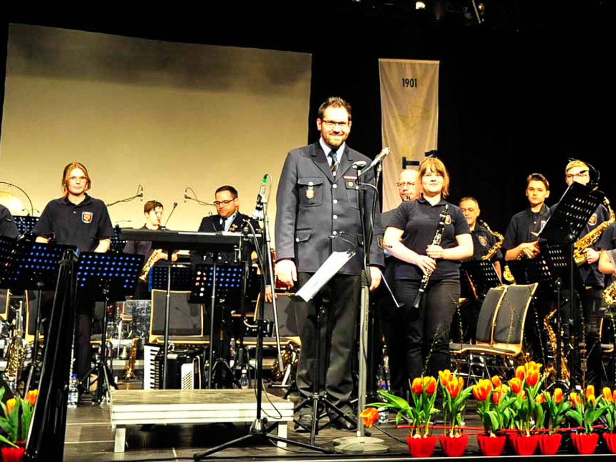 Frhjahrskonzert der Stadt- und Feuerwehrkapelle Wissen war wieder gut besucht