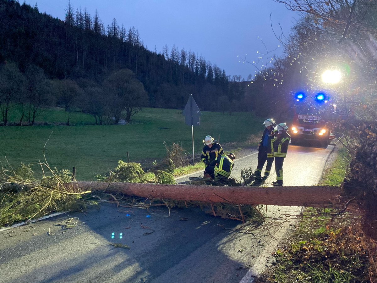 Drei Einstze beschftigten die Feuerwehr Hamm/Sieg am Wochenende