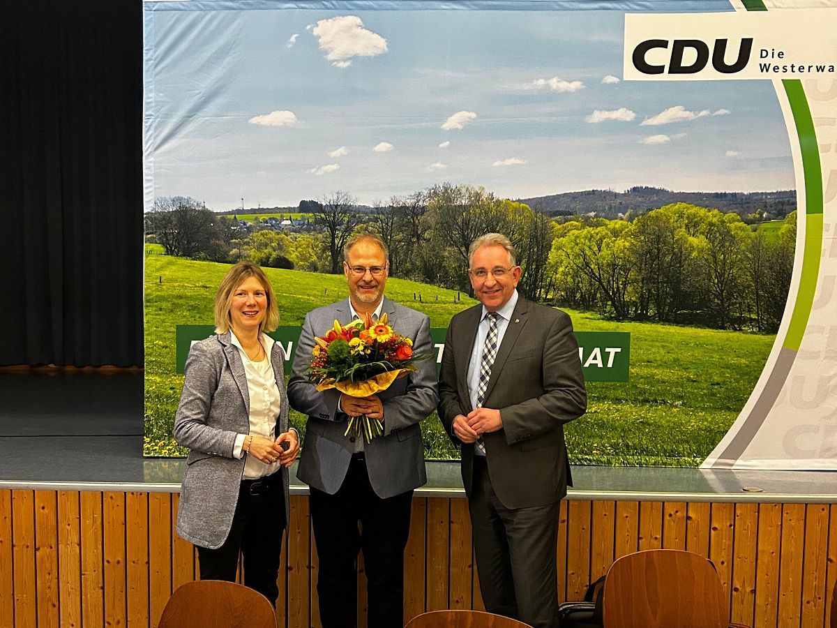 Harald Orthey als CDU-Wahlkreiskandidat fr den Bundestag gewhlt