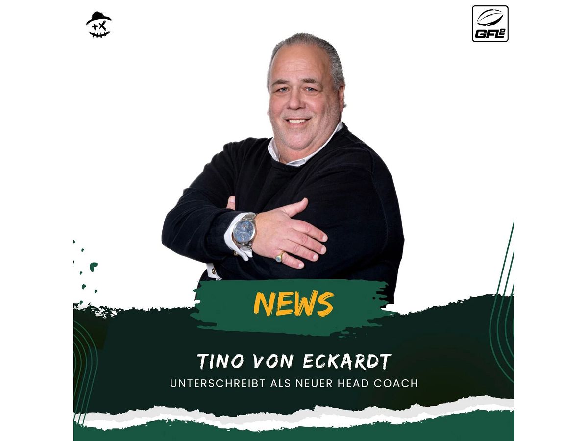 Tino von Eckardt ist neuer Headcoach der Fighting Farmers Montabaur (Bildquelle: 1.AFC Fighting Farmers Montabaur e.V.)