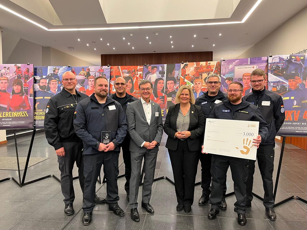 Montabaur: Ehrenamtsinitiative erhlt "Helfende Hand 2024"-Frderpreis