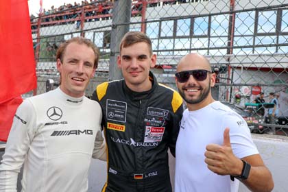 Luca Stolz beim grten GT3-Rennen der Welt auf Platz 8