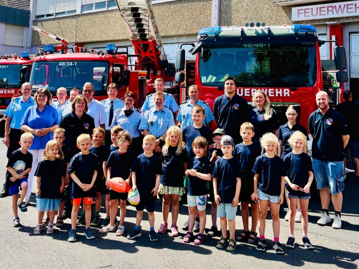 Start fr junge Brandschtzer: Bambini-Feuerwehr in Montabaur gegrndet