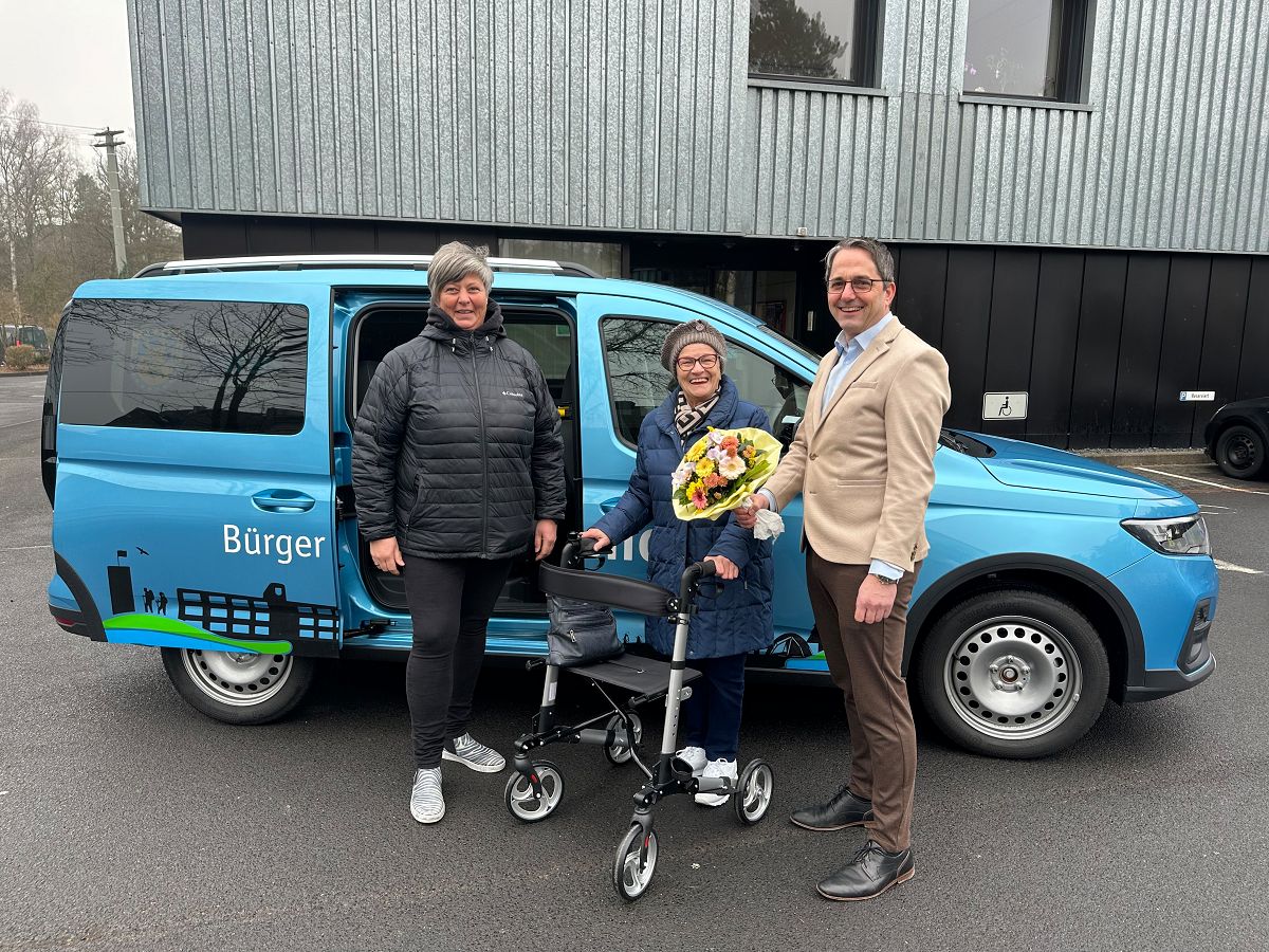BrgerMOBIL in Selters gestartet: Kostenloser Fahrdienst fr alle