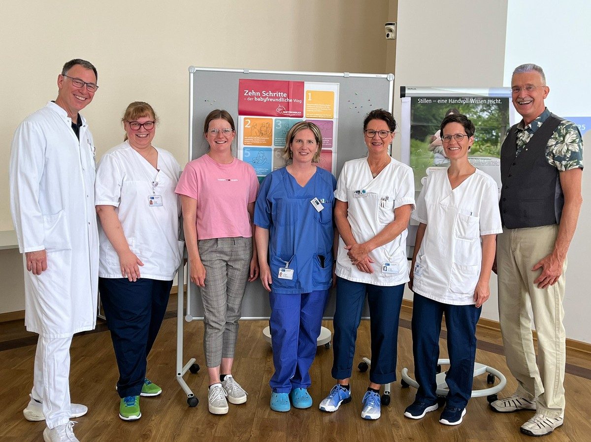 St. Marien-Krankenhaus Siegen auf dem Weg zur "Babyfreundlichen Klinik"