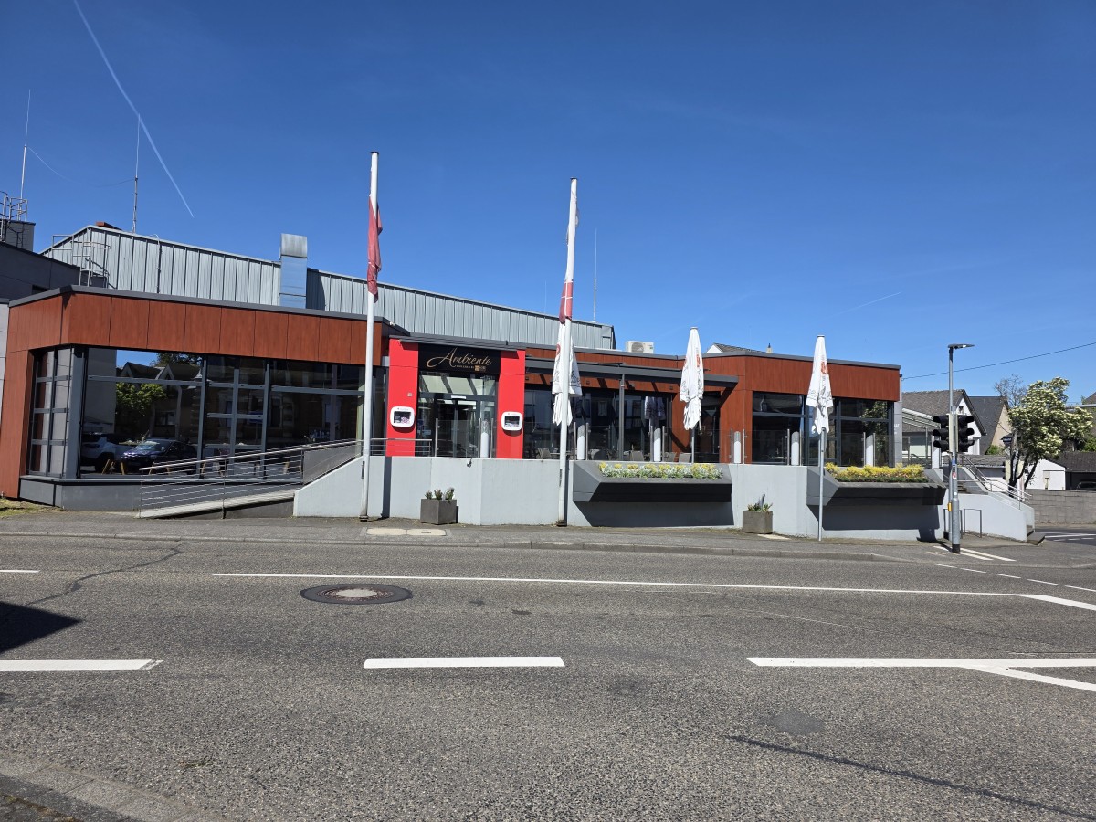 Das Restaurant "Ambiente" in der Stadthalle Haus Mons Tabor in Montabaur schlie�t am 31. Mai 2026. (Foto: VG Montabaur/Anna-Sophia Krummeich)
