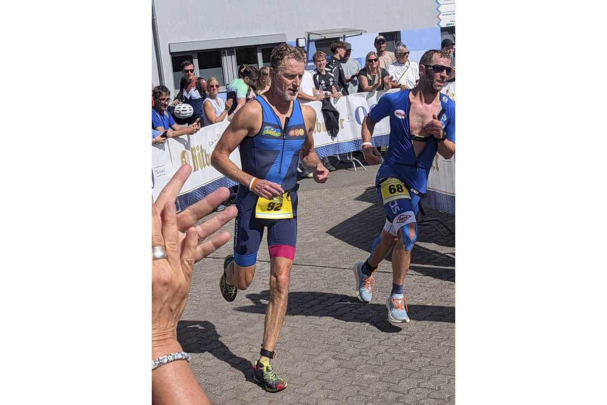 Frank Krause erneut Vize-Meister im Triathlon