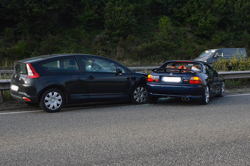 Auffahrunfall  Fahrer hat keinen gltigen Fhrerschein