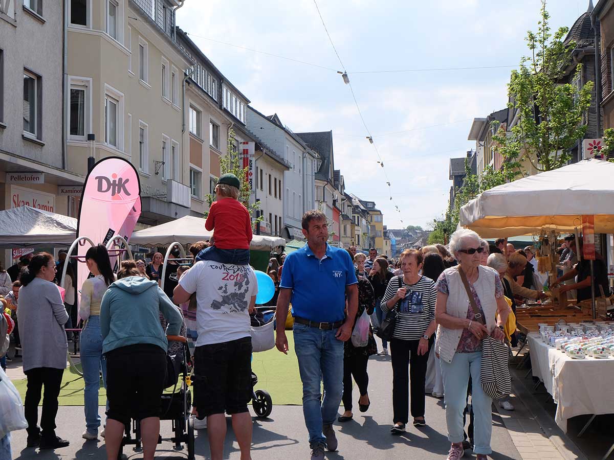 Maimarkt 2023 am kommenden Muttertag: Frhlingstreiben in Wissen