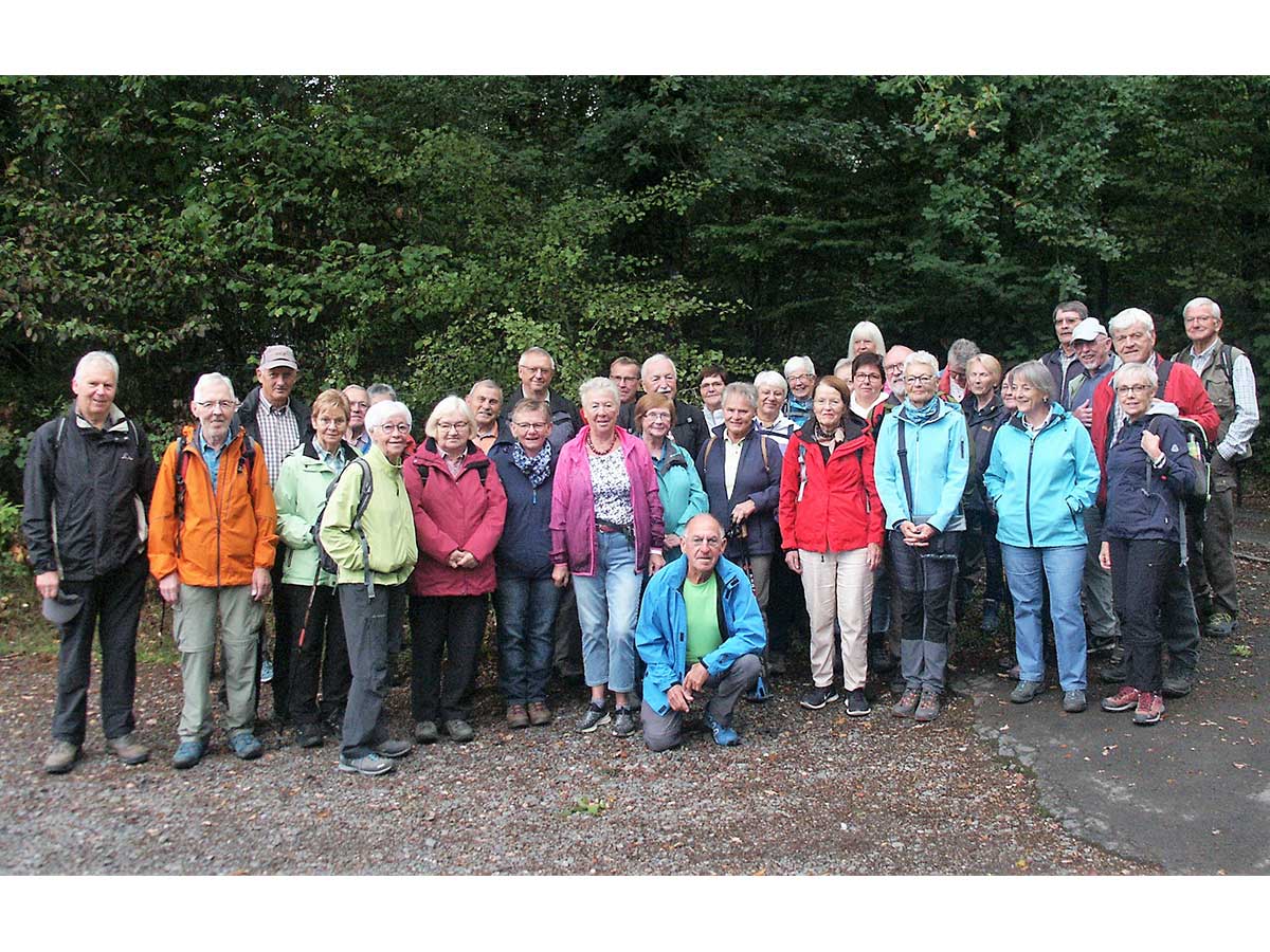 Wandergruppe "Wandern im Gebhardshainer Land" wanderte im Wisserland