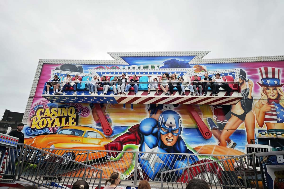 Die dreit�gige Kirmes war ein Besuchermagnet (Bilder: kk�)