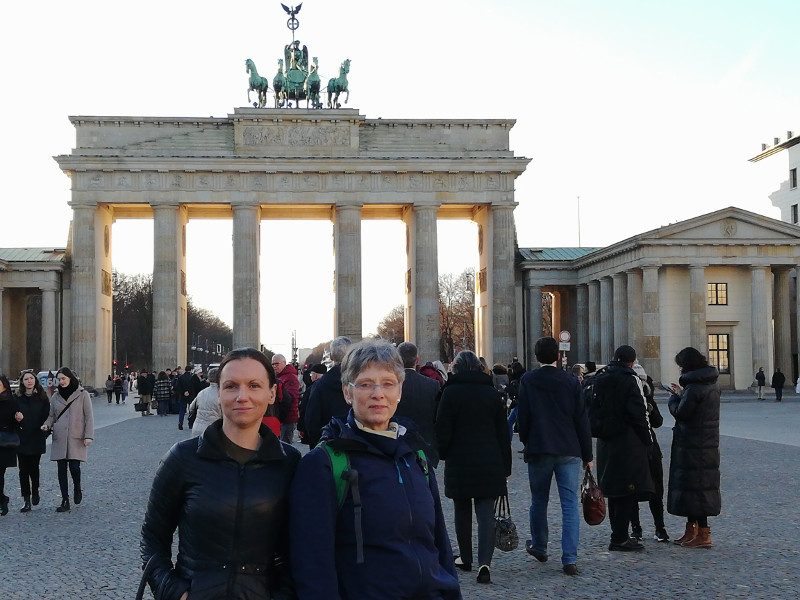 Berlin war das Ziel einer Fortbildung fr Hospizkoordiantorinnen. Foto: Privat