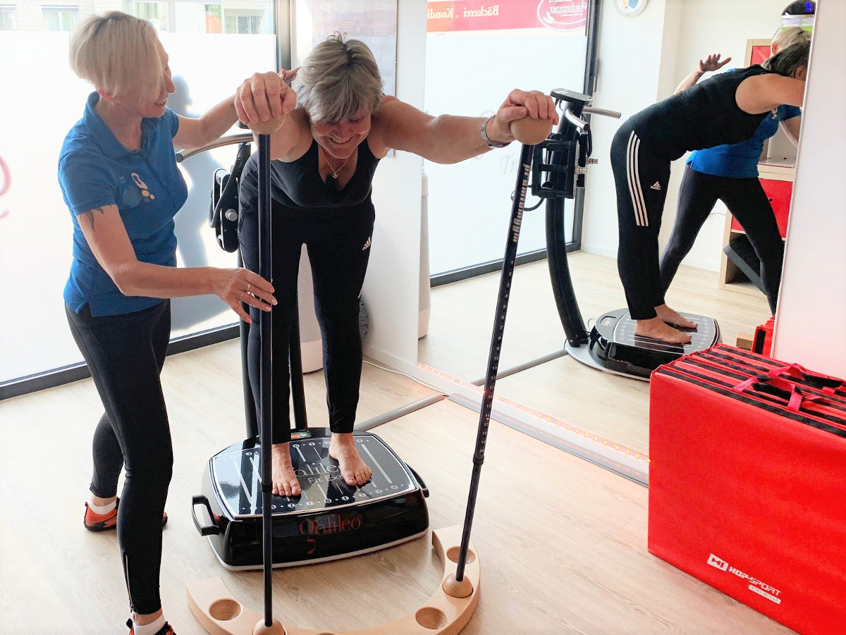 Personal Training bei "BonnyFit". (Foto: Wolfgang Rabsch)