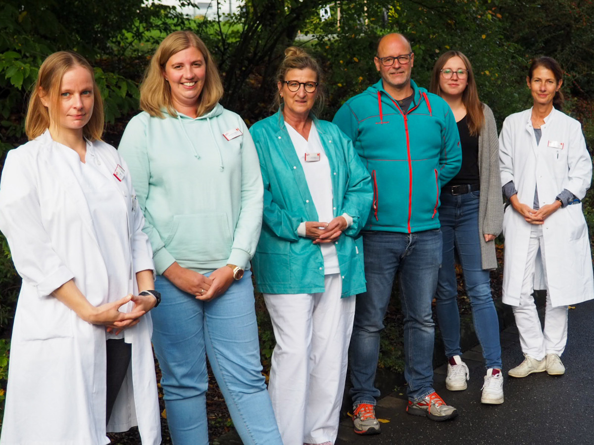 Das Team der Schmerztagesklinik am DRK Krankenhaus Altenkirche blickt auf zehn Jahre zurck. (Foto: Privat)