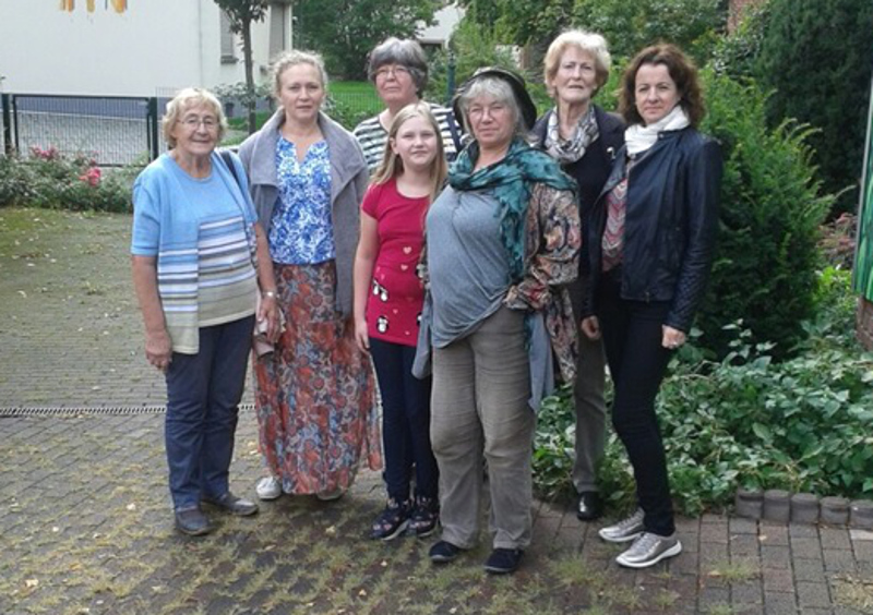 Von links: Ruth Schfer, Larisa Viklenko (Betreuungsverein im Diakonischen Werk), Reinhild Robach, Alexandra Viklenko, Bettina Panhaus, Christa Hillmer, Diana Utgenannt(Betreuungsverein im Diakonischen Werk). Foto: Privat
