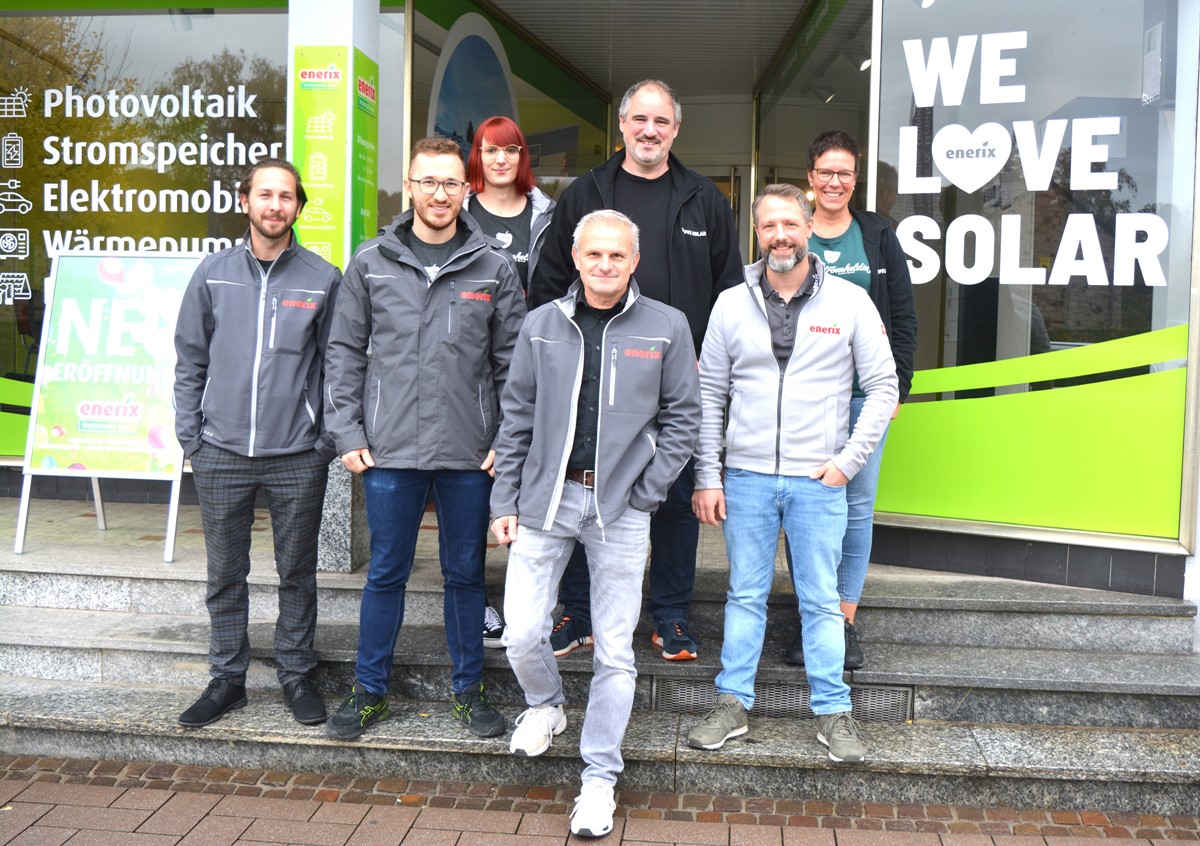 Das Altenkirchener enerix-Team. (Fotos: Wolfgang Rabsch)