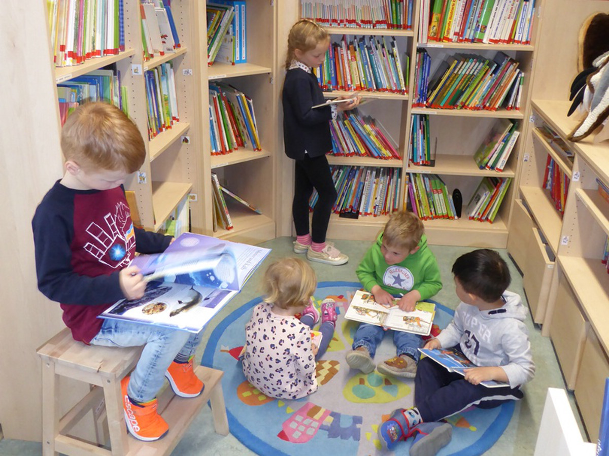 In der Kindertagessttte Traumland Altenkirchen ist jeder Tag Bcher-Tag. (Foto: Kita Traumland)