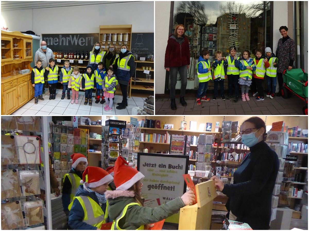 Die Kinder aus dem Traumland waren auf Nachhaltigkeitstour durch Altenkirchen. (Fotos: Kita Traumland)