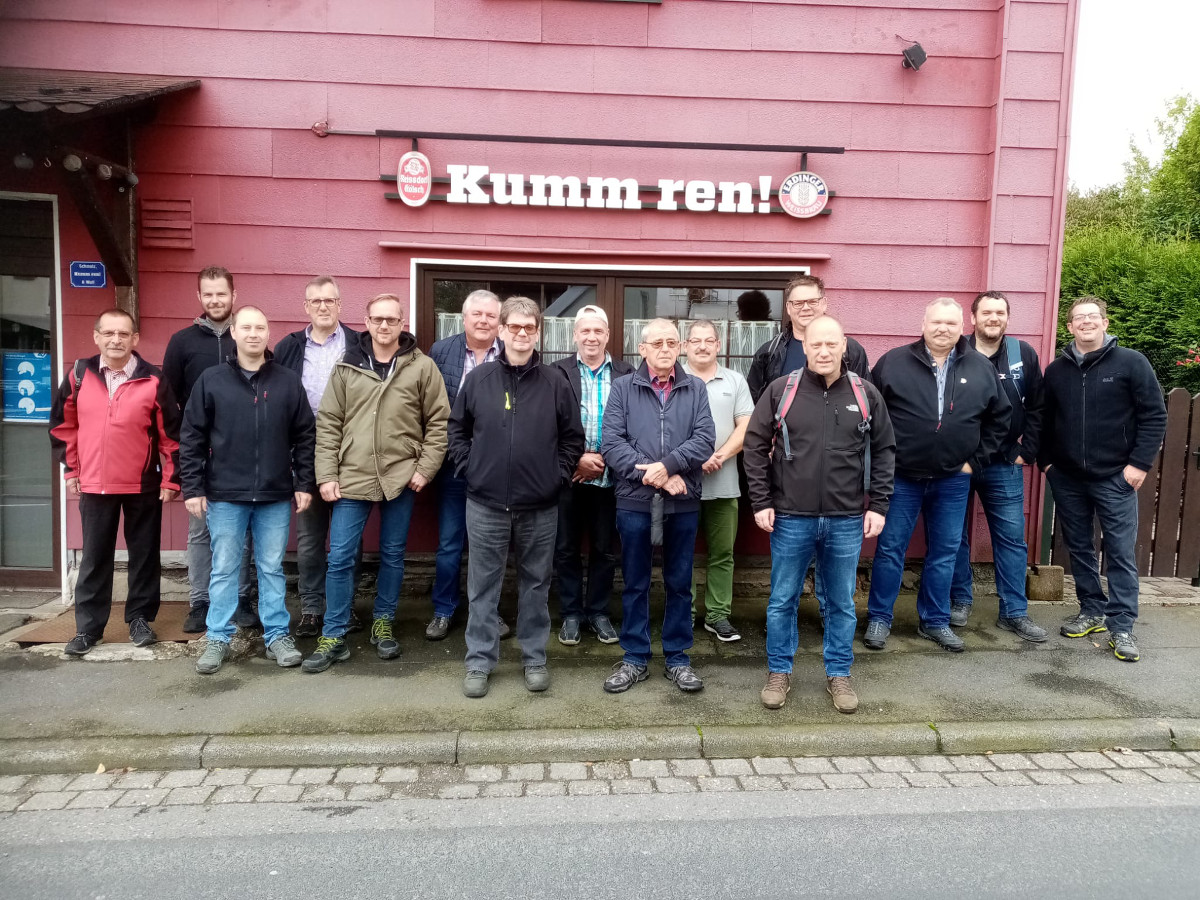 Der SV Leuzbach-Bergenhausen war "auf Mnnertour". (Foto: Verein)