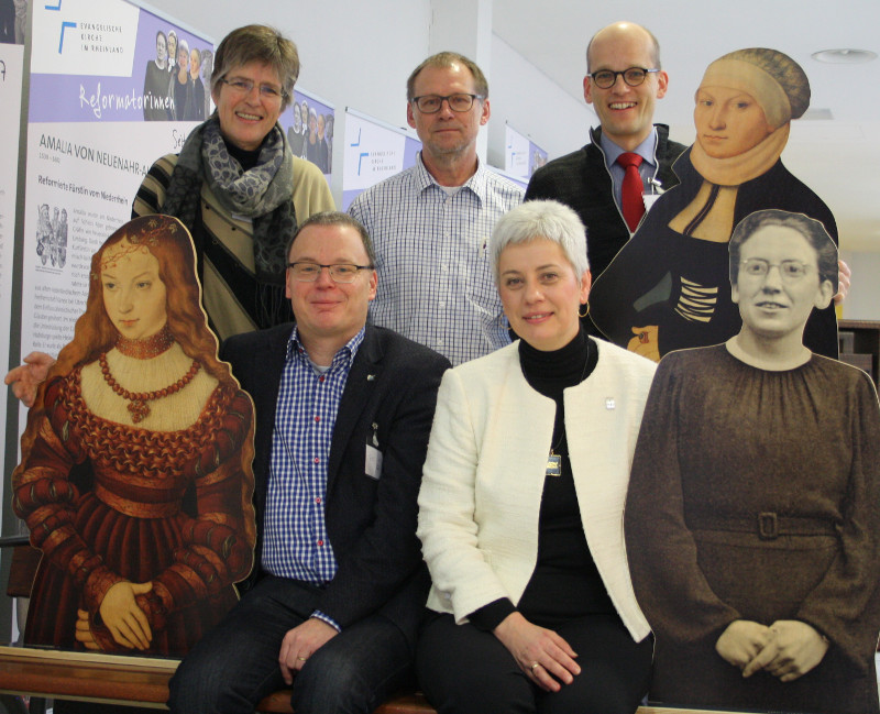 Mit den Reformatorinnen" freundeten sich Vertreter des Evangelischen Kirchenkreises Altenkirchen bereits zu Beginn des Jubilumsjahres der Reformation an. Foto: Archiv/Kirchenkreis