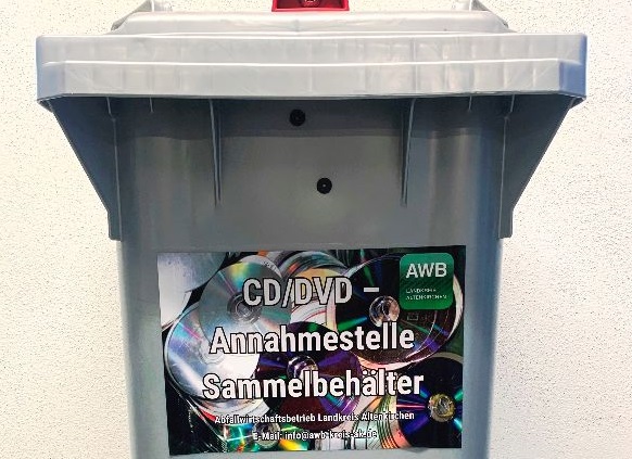 CDs und DVDs gehren nicht in die Mlltonne