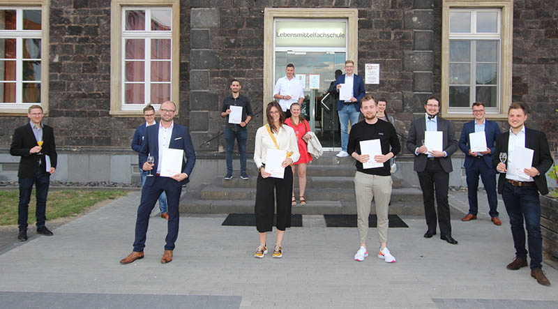 Neuwieder Lebensmittelfachschule verabschiedet Handelsbetriebswirte