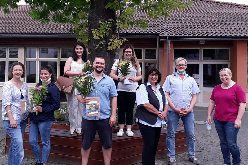 Ausbildungsabschluss im Seniorenzentrum des Heinrich-Hauses