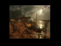 Gemlde von Andreas Achenbach. Foto: Mittelrhein-Museum