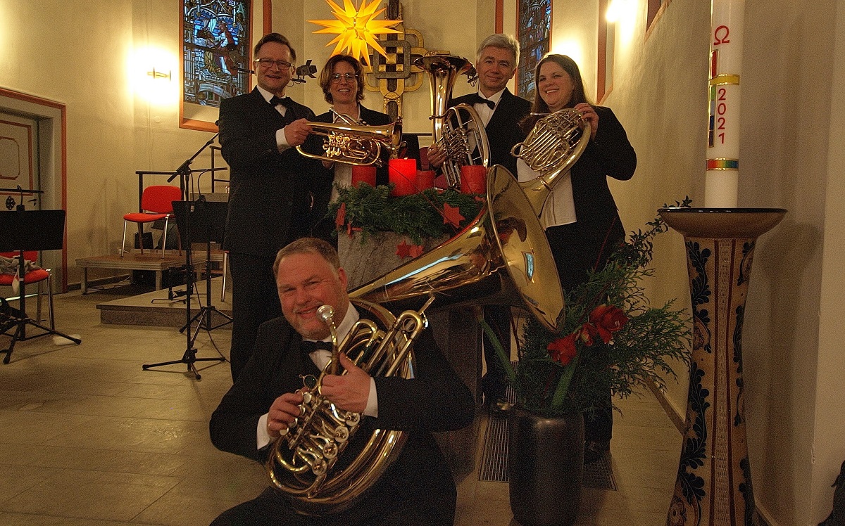 Musikkirche  Adventskonzerte mit "FRECHBLECH"