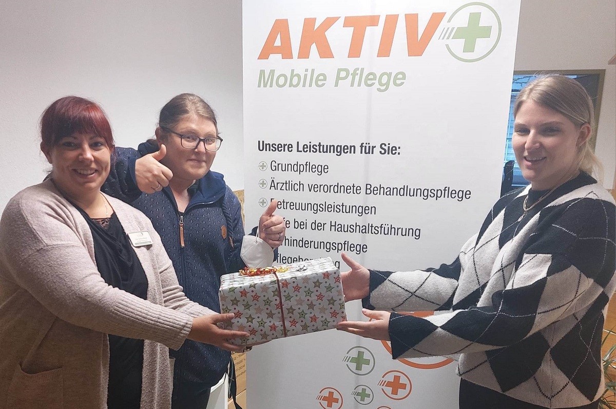 Die Wichtelaktion kam bei den Senioren bestens an! (Foto: privat)