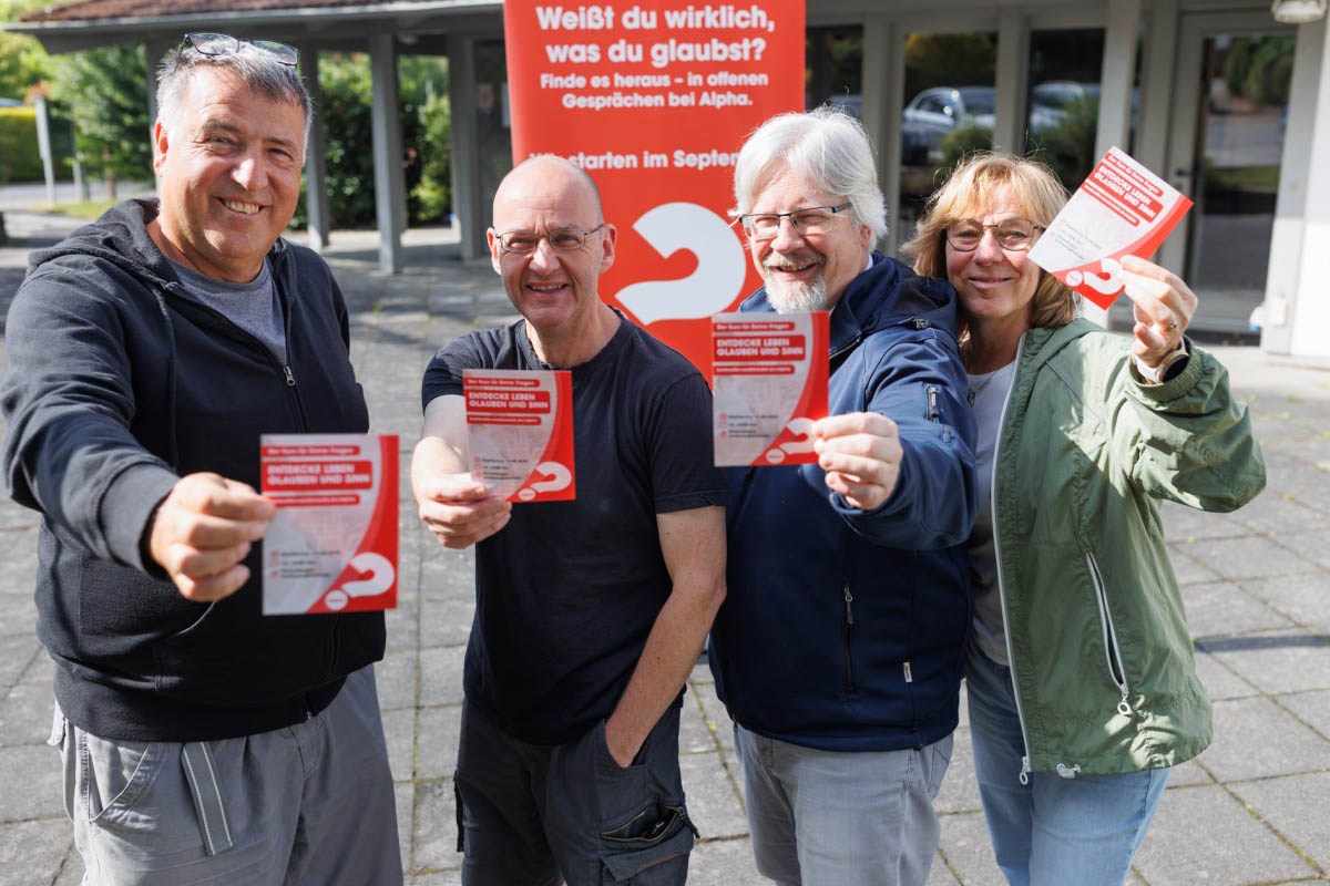 Organisationsteam (von links): Guido Steinebach, Michael Kleck, Stefan Thomanek und Hilke Olivier-Klaas. Foto: Peter Bongard