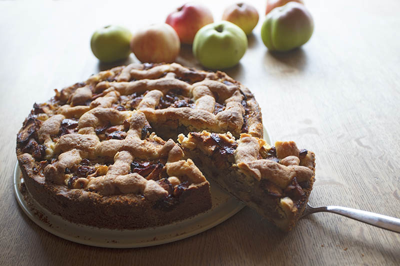 Westerwlder Rezepte: Apfel-Gitterkuchen