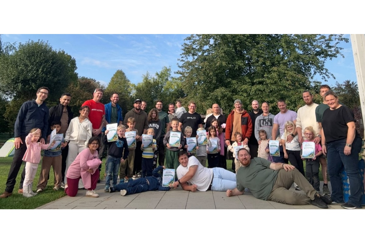 Die Kinder �bertnachteten mit ihren V�tern in der Kita (Foto: Miriam Diehl)