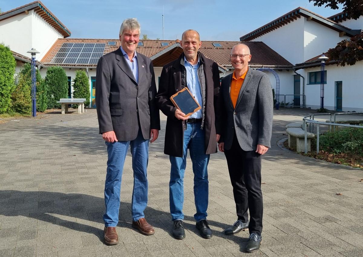 Hermann Bernardy, Alexander Buda, Jürgen Schmied (von links). (Foto: Privat)