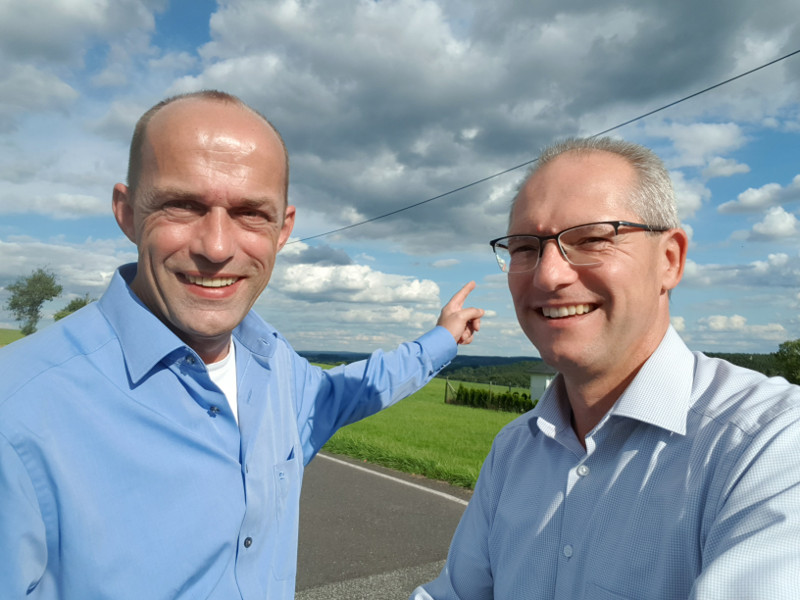 CDU und FDP setzen sich in der Verbandsgemeinde Asbach fr erneuerbare Energien ein. Foto: Privat