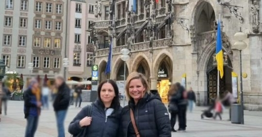 Martina Engels und Angela Plange vom Hospizverein Altenkirchen. (Foto: privat)
