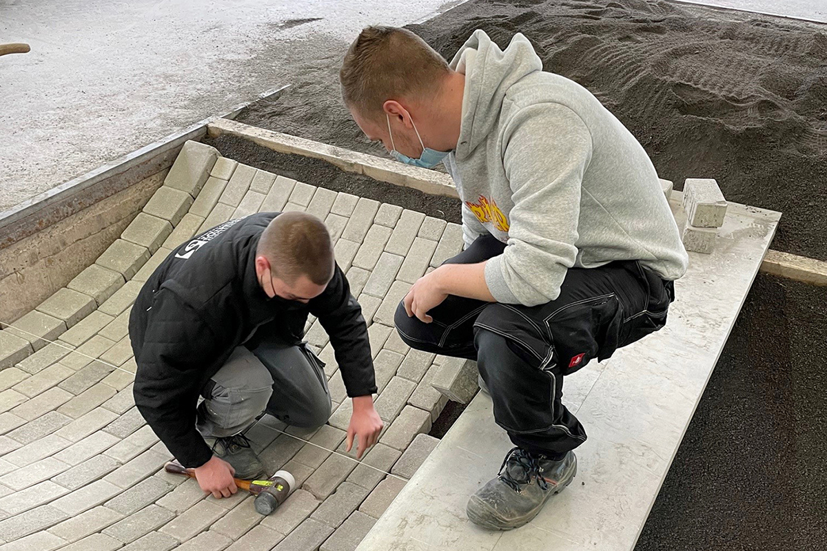 Lehrlinge im Rahmen der berbetrieblichen Lehrunterweisung bei der Handwerkskammer Koblenz. Foto: HwK Koblenz 