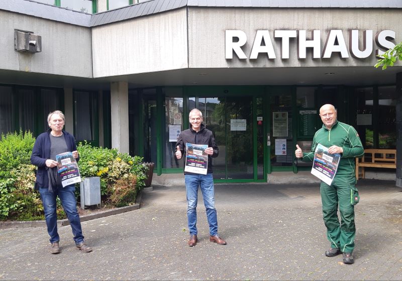 Guter Dinge (von links): Uli Hsch, Fred Jngerich und Michael Mller freuen sich auf die Veranstaltungen am Altenkirchener Weyerdamm. (Foto: VGV Altenkirchen-Flammersfeld)