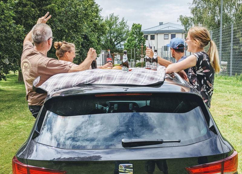 Neuer Kirmesmodus AutoKirmes. Fotos:Vereinsring Sessenhausen