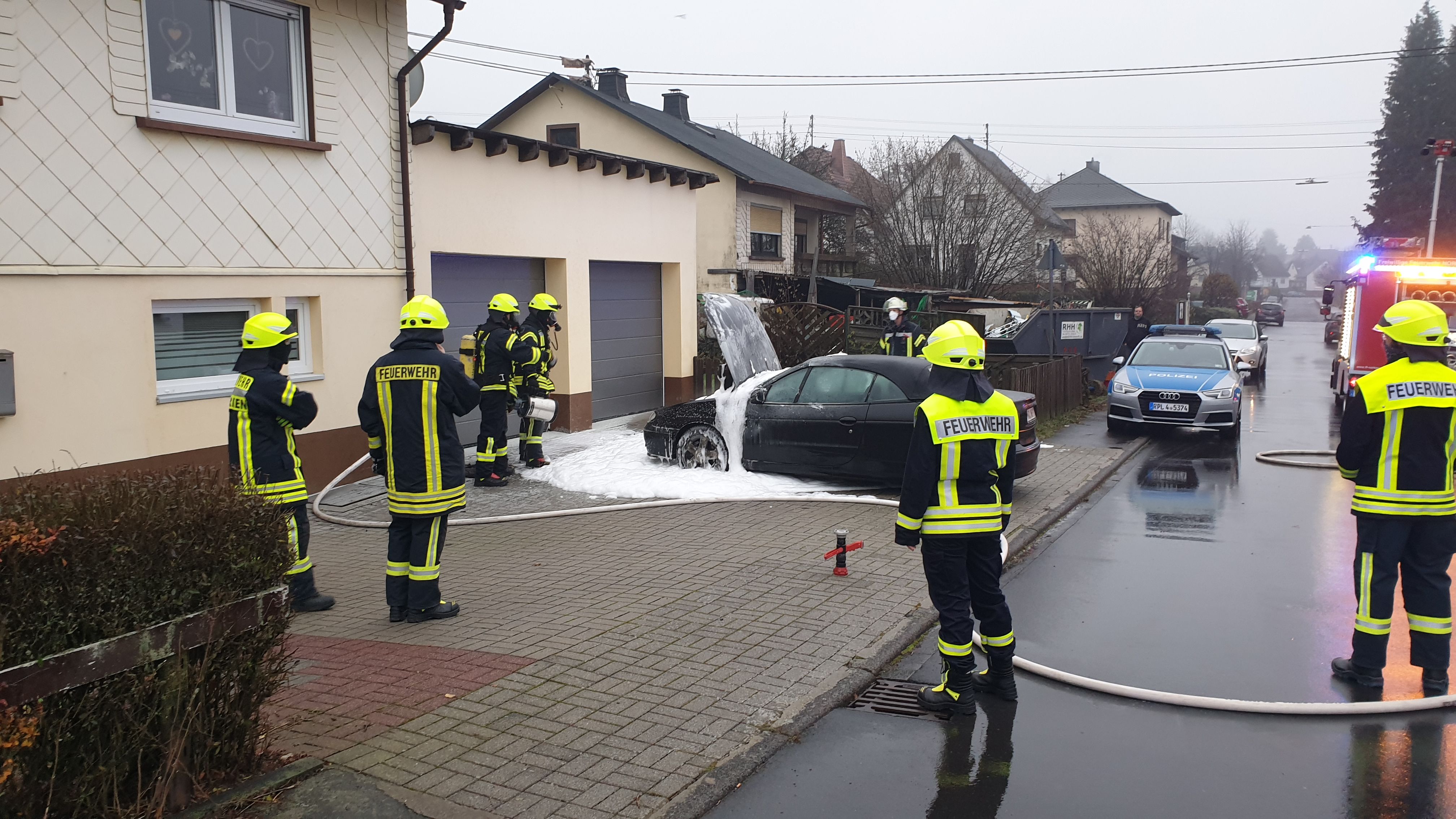 PKW-Brand in Norken