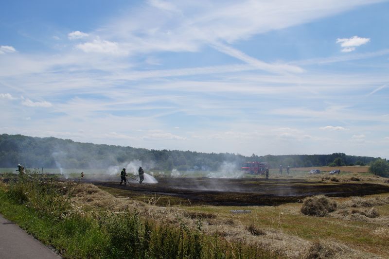 Flchenbrand zwischen Berod und Steinefrenz. Foto: Thomas Sehner