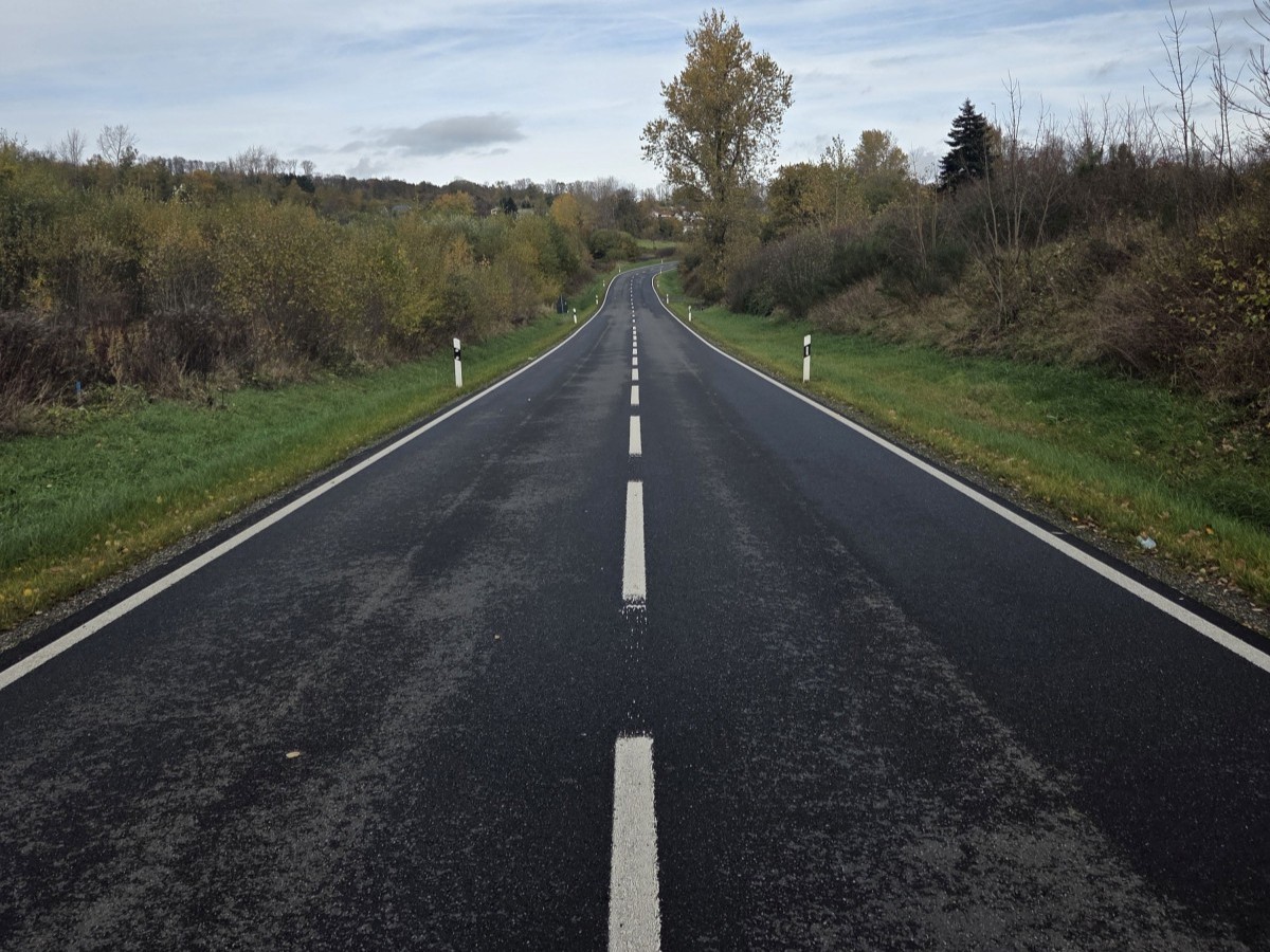 Ab Freitag knnen Autofahrer die B 255 zwischen Rothenbach und Langenhahn nutzen. (Foto: Markus Sehner/Landesbetrieb Mobilitt Diez)