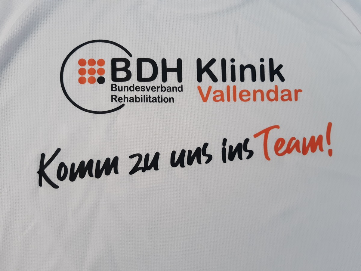 38-kpfiges Team der BDH-Klinik Vallendar nahm am B2Run teil